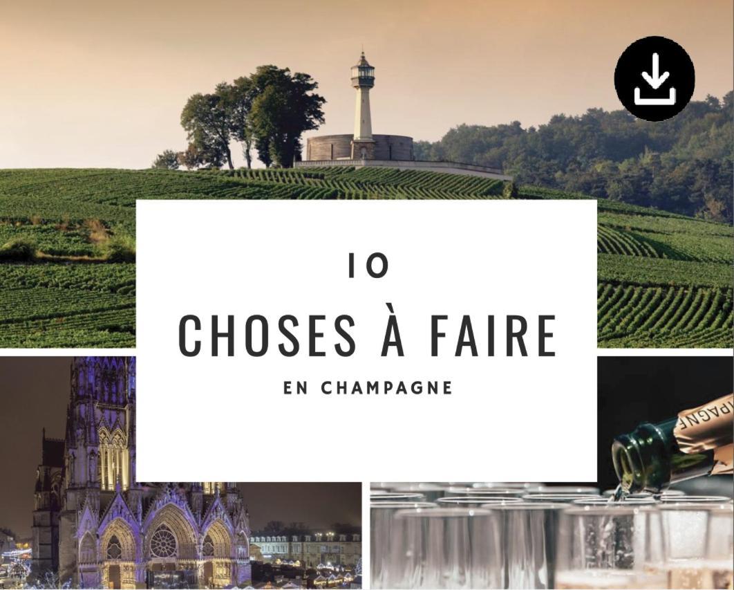 Charmant Studio En Champagne - Sparkling-Life Matougues Ngoại thất bức ảnh